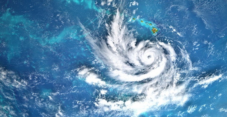 Imagen ilustrativa de huracán