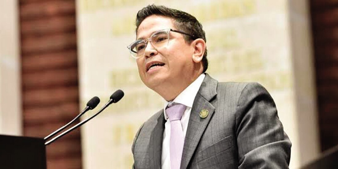 El diputado federal del PAN Daniel Chimal, en sesión en San Lázaro, en imagen de archivo.