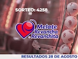 Resultados del sorteo 4258 del Melate, Revancha y Revanchita de este 28 de agosto del 2026.