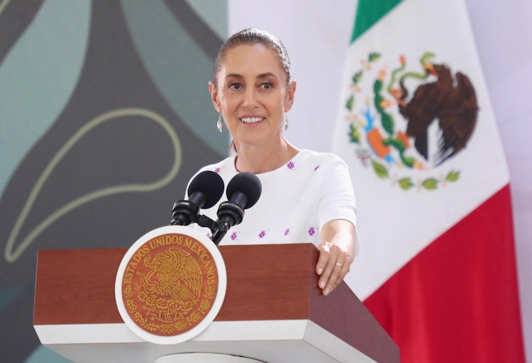 Claudia Sheinbaum, presidenta de México.