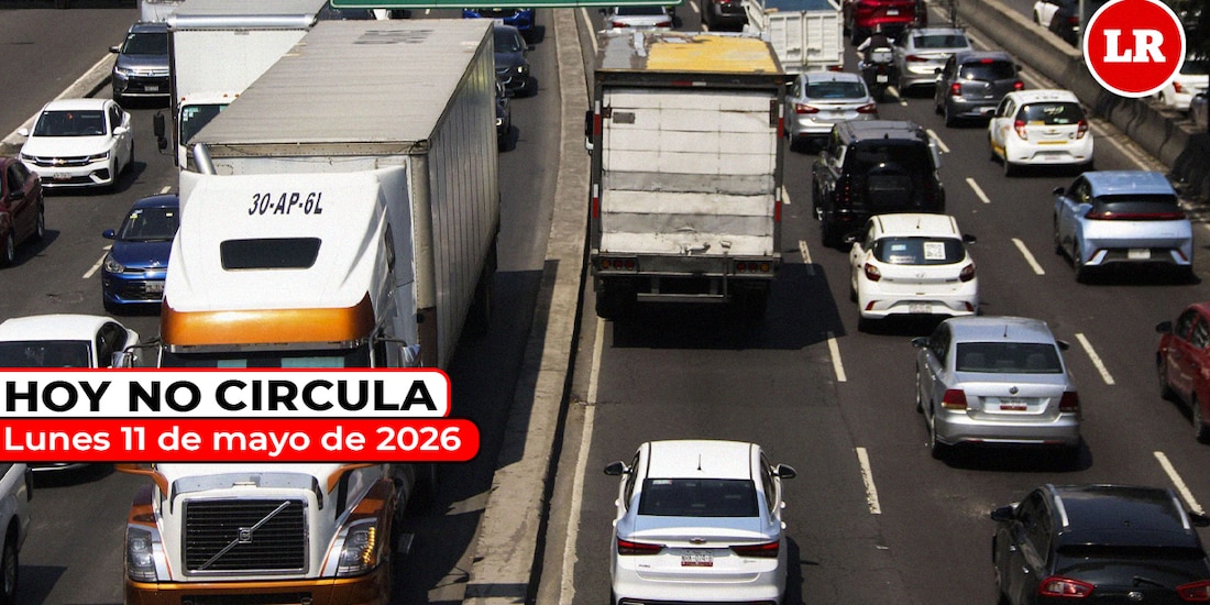 Revisa cómo aplica el Hoy No Circula este lunes 11 de mayo de 2026 en la Zona Metropolitana del Valle de México.