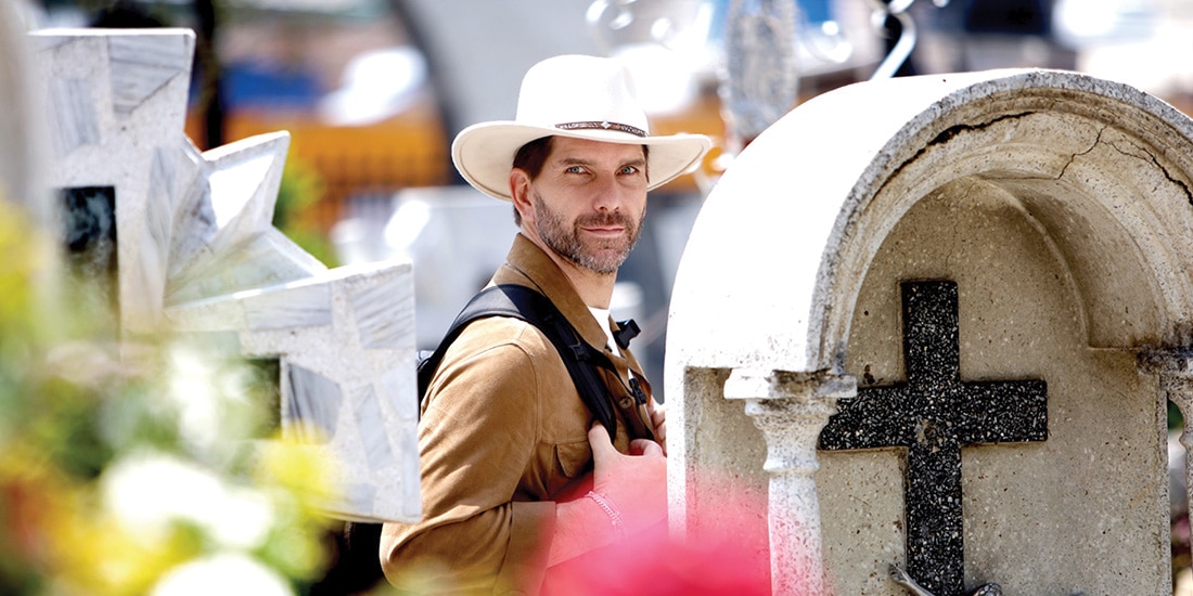 El actor Arap Bethke en una escena de la serie.