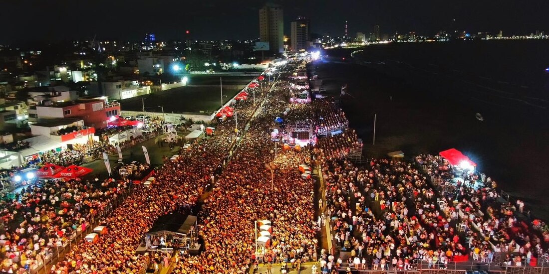 Salsa Fest deja 343 mil 600 asistentes y 377 mdp en derrama económica: Cuitláhuac García.