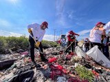 Servidores públicos recolectan 1,810 toneladas de basura en todo el Estado de México.
