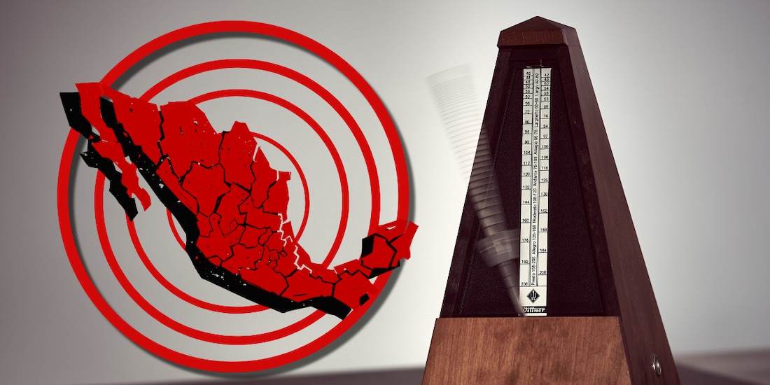 Actividad sísmica en México