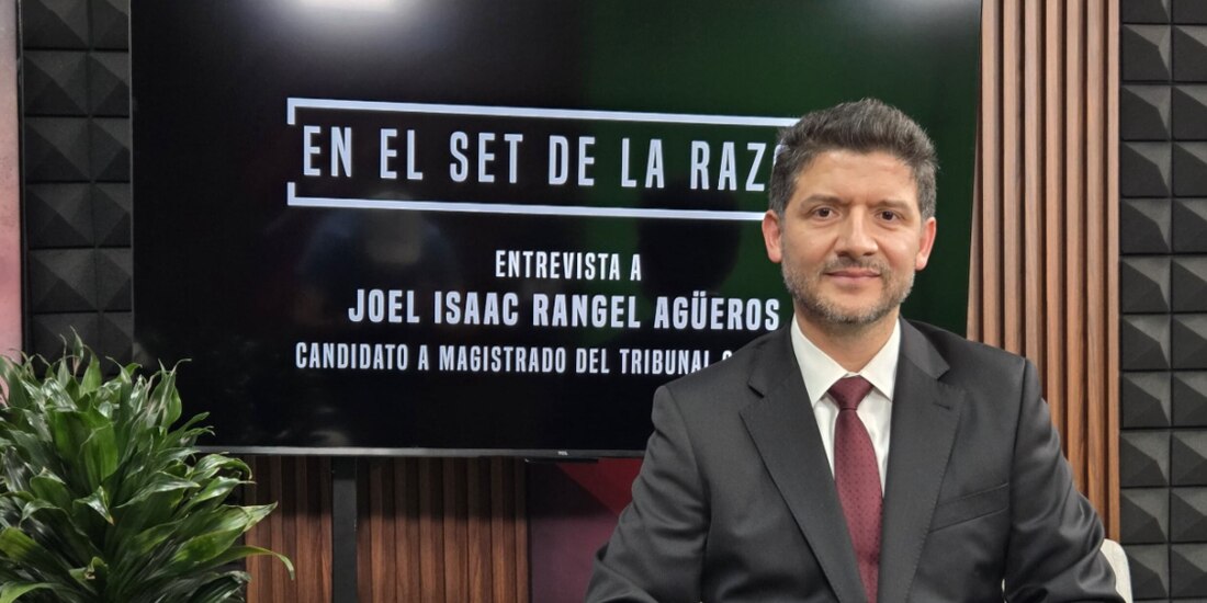Joel Isaac Rangel Agüeros, en entrevista con La Razón.