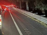 Accidente en la México-Cuernavaca provoca tráfico intenso; reportan deceso de un motociclista