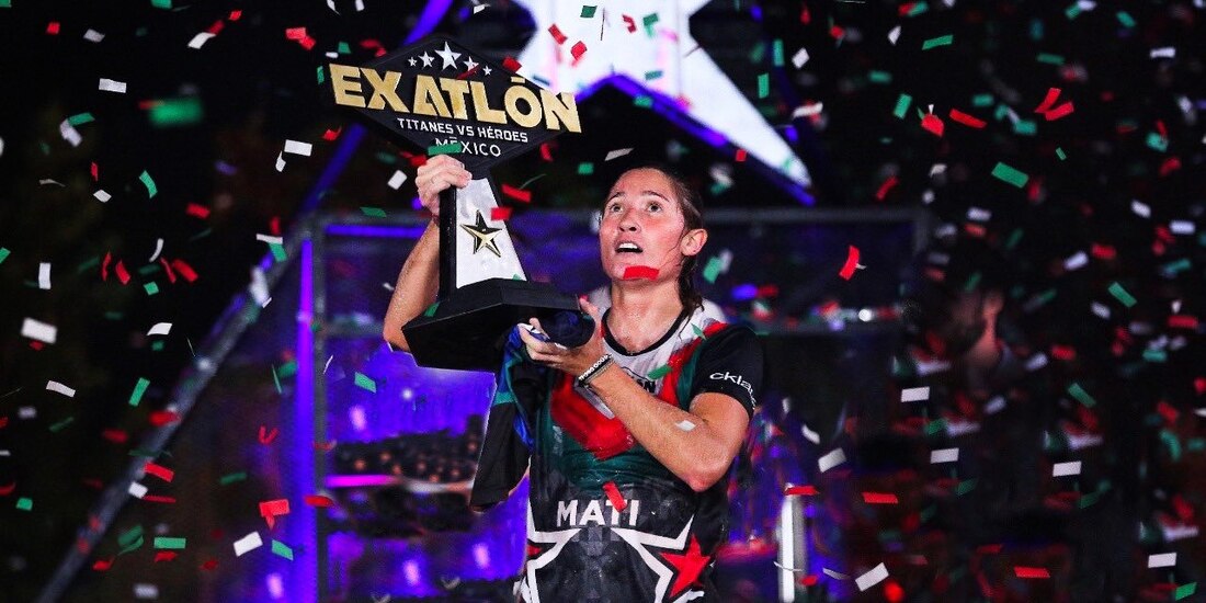 Mati Álvarez es campeona de Exatlón México otra vez