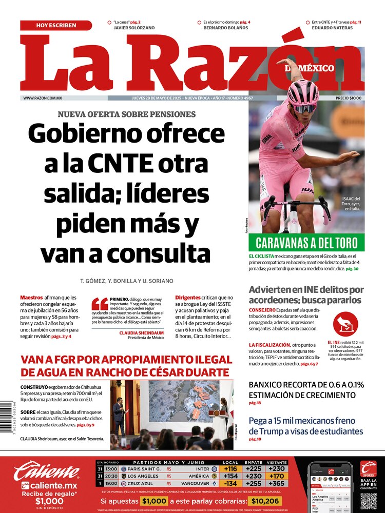 La Razón 29 Mayo 2025