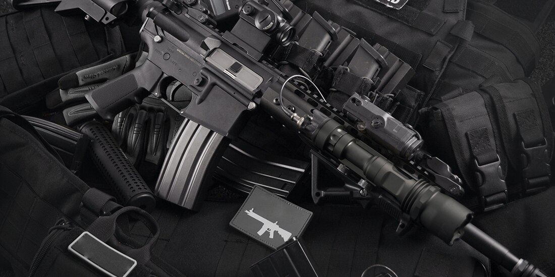 Foto ilustrativa de armas.