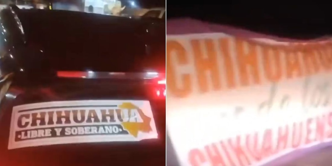 Reportan bloqueos en Chihuahua para evitar marcha de Morena contra gobierno estatal.