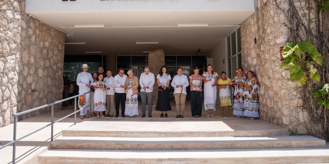 Inauguración del Museo de Ichkaantijoo y Centro de Visitantes en Yucatán.