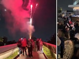 ¡Afición mexicana lo vuelve a hacer! Lleva ruidosa "serenata" a Inglaterra.