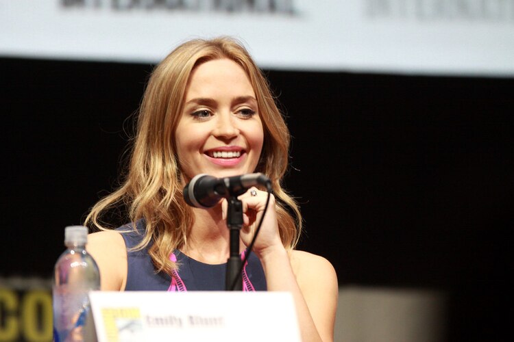 La actriz Emily Blunt.