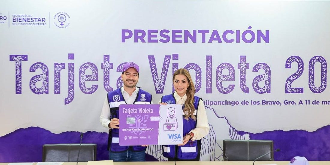 Evelyn Salgado lanza convocatoria Tarjeta Violeta 2026 para beneficiar a 20 mil mujeres.