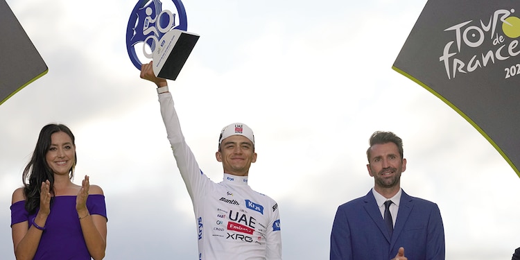 Isaac del Toro, primer mexicano en subir al podio del Tour de France