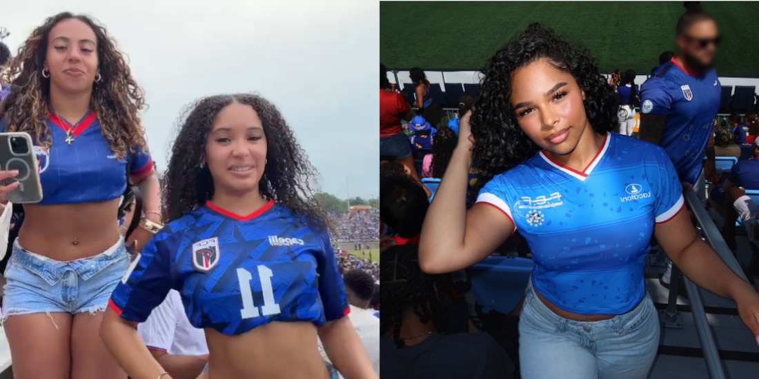 Aficionadas de Cabo Verde se vuelven virales en redes sociales.