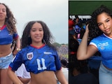 Aficionadas de Cabo Verde se vuelven virales en redes sociales.