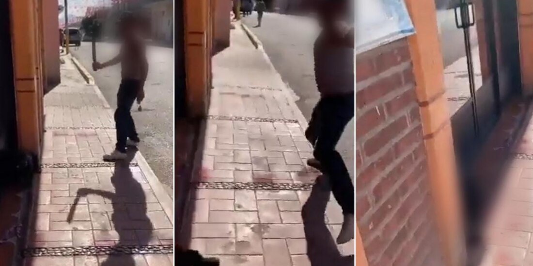 Sujeto agrede a perrito con un machete en Hidalgo; Omar Fayad ordena investigación.