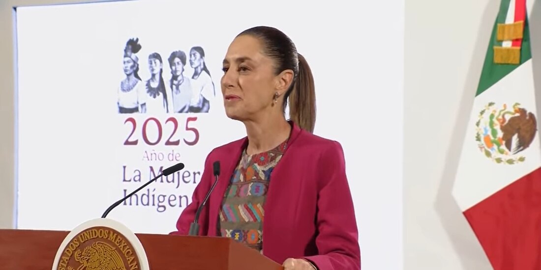 Claudia Sheinbaum, Presidenta de México.