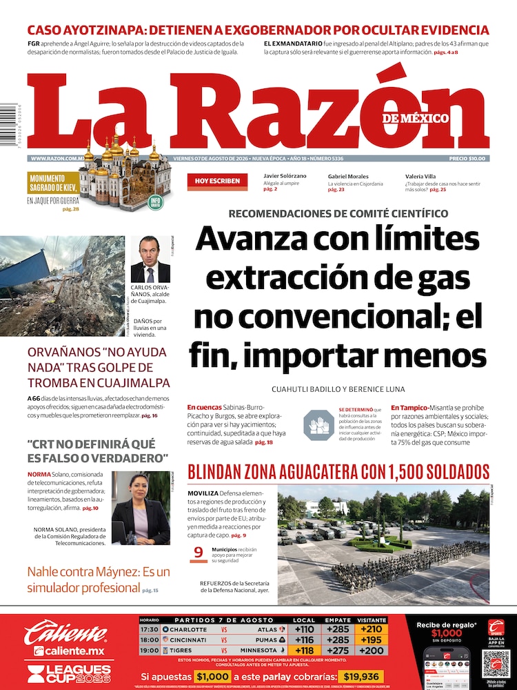 La Razón 07 Agosto 2026