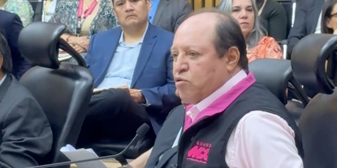 Marco Antonio Baños, representante de Somos México