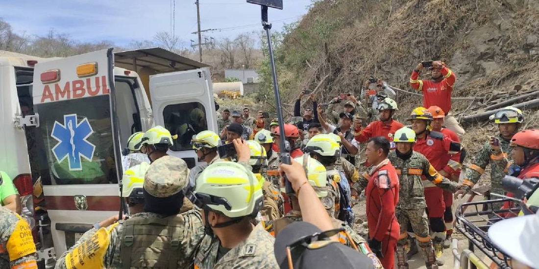 Los mineros atrapados en Sinaloa presentan complicaciones médicas