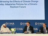 El canciller Marcelo Ebrard Casaubon, presentó en Doha el Fondo de Adaptación Climática para América Latina y el Caribe