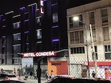 Fachada del Hotel Condesa, en la Calzada de Tlalpan, en diciembre pasado