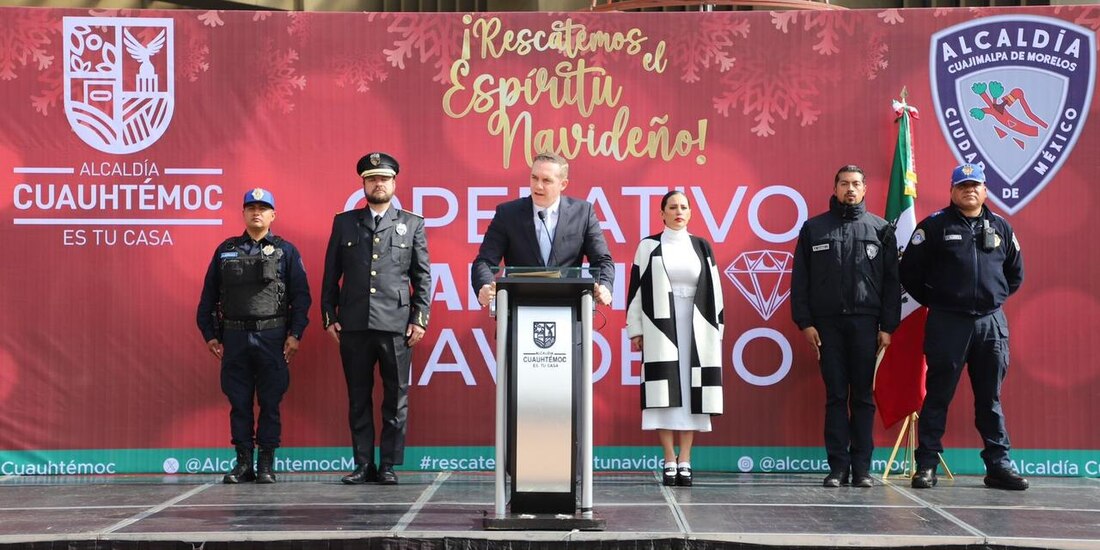 Autoridades de Cuajimalpa y Cuauhtémoc.