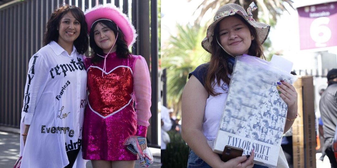Fans de Taylor Swift llegan al Foro Sol