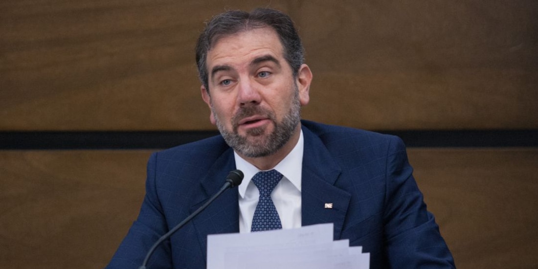 Lorenzo Córdova, consejero presidente del INE.