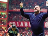 El argentino celebra el triunfo de los Diablos el pasado 6 de mayo.