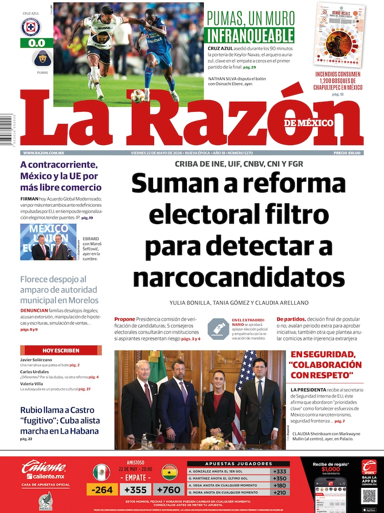 La Razón 22 Mayo 2026