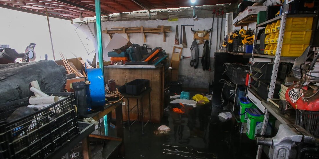 Afectaciones en viviendas de CDMX por lluvia del lunes