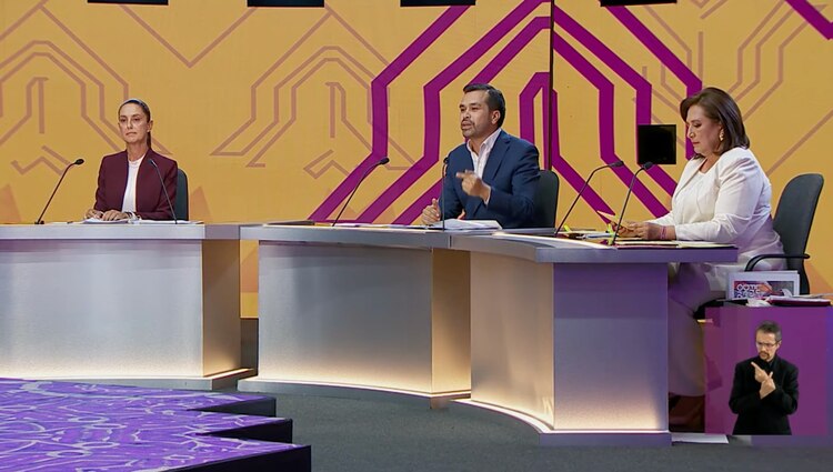 Los candidatos a la Presidencia de la Repíblica.