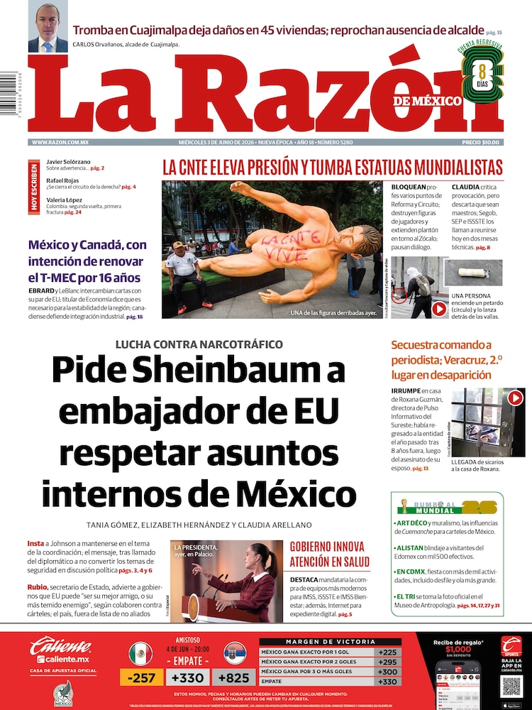 La Razón 03 Junio 2026